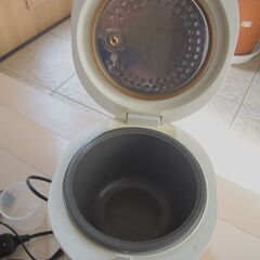 無印良品　ジャー炊飯器　M-RC5B　炊飯容量　0.54L　(3合炊き)　ホワイトの画像