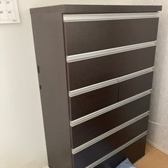引取先決定！衣装　収納ボックス　六段