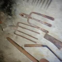 備中鍬 

　なた　くさび　レトロの画像