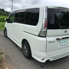 セレナ 車検6年1月 左側電動 リアアルパイン 地デジ ナビ Bカメラ ETCの画像