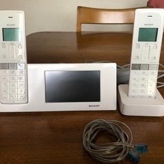 シャープ　インテリアホンJD-4C2CW-W