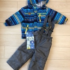 ★受付終了★スキーウェア上下　90cm 男の子