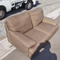 ★受け渡し予定者決定★　☀暑中見舞い申し上げます☀　サマーセール第3弾❤　2Pソファー　美品！爆安　★配達可能です★の画像