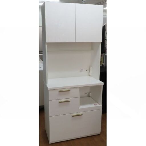 ♪ニトリ キッチンボード SORREL-80KB ソレル80KB レンジボード 食器棚 2022年♪