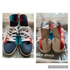 28cm スニーカー　2足セットの画像