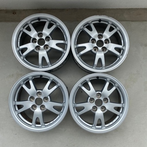 【値下げ】トヨタ　アルミホイール　5穴　ピッチ100 15インチ　6j