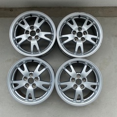【値下げ】トヨタ　アルミホイール　5穴　ピッチ100 15インチ　6j