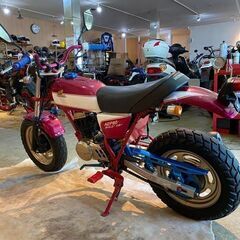 □HONDA APE 50改 AC16 ホンダ エイプ ボルドールカスタム 82cc メタリックパープル 実動! 原付2種 バイク 札幌発★の画像
