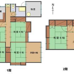 戸建賃貸【初期費用完全無料】【ペット可】【DIY可】大館市戸建てのご紹介 - 大館市