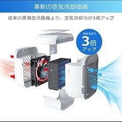 ポータブルクーラー　持ち運び　手軽の画像