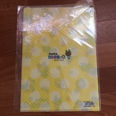 新品未使用✨『とびだせどうぶつの森』A 4 クリアファイルの画像