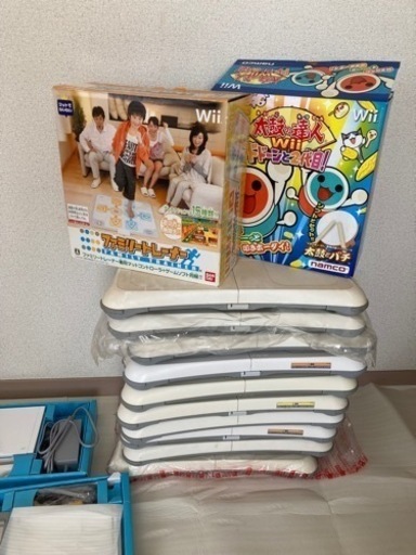 wii本体 wiifit ソフトまとめ売り