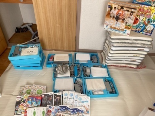 wii本体 wiifit ソフトまとめ売り