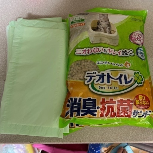 デオトイレ　猫シート　セット