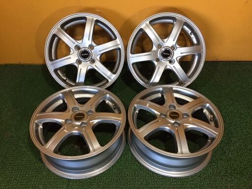 No.939　ブリジストン　BALMINUM　アルミホイール　15ｘ5.5J　PCD100　4穴