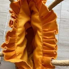 polka polka 雑材バッグ　ダックフリフトート　イエローの画像