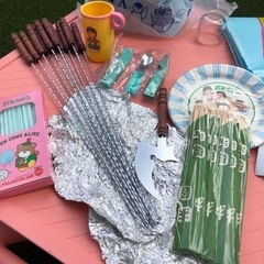 【未使用】バーベキュー串＆Diisneyレジャーシート他の画像