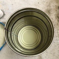 ペール缶　　蓋なし　　５缶