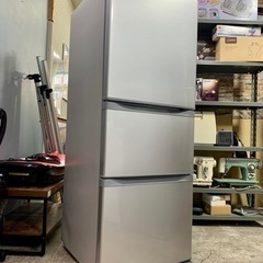 札幌市内配送無料 20年製 美品 TOSHIBA 東芝 330L 3ドア冷蔵庫 GR-S33S 自動製氷