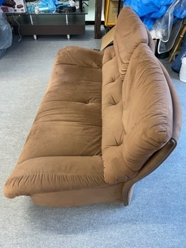 【現状品】2人掛け ソファ ブラウン
