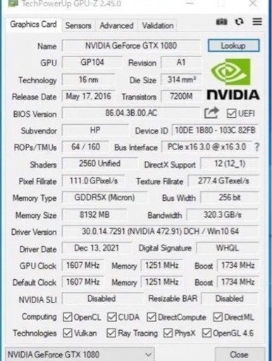 売れました。　HPゲーミングPC Core i7 6700k搭載SSD128+HDD500GB