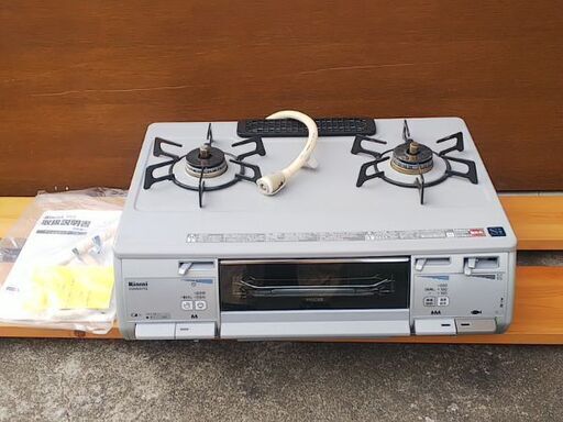 Rinnai グリル付ガステーブル KGM63VTG 未使用品