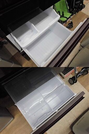 値下げ！【引取限定】冷蔵庫★自動製氷機付★両開きドア★ シャープ 中古品 350L 2018年式 SJ-GW36DR SHARP【ハン