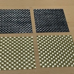 コースター2枚セット 新品未使用ですがシミありの画像