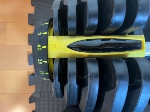 美品☆可変式ダンベル(5〜40kg)×2