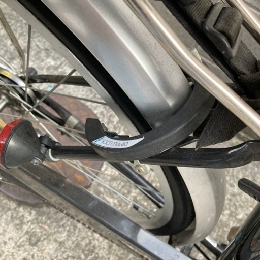 【引き取り交渉中】自転車　黒　ギアあり