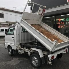 ミニキャブトラック　垂直リフト・ダンプ　三菱　ミニキャブ　予備車検付