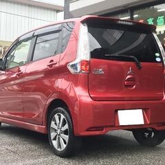 三菱　eKカスタム　ターボ　H26年式　B11W　予備車検付　5.2万kmの画像