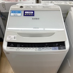 【トレファク イオンモール常滑店】2017年製HITACHIの8.0kg洗濯機！6ヶ月保証付き！！