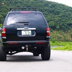 【最終値下げ】1ナンバー登録 ディーラー車 美車 フォード エクスプローラー XLT 4000cc カスタム リフトアップ ヒッチメンバー  左ハンドルの画像