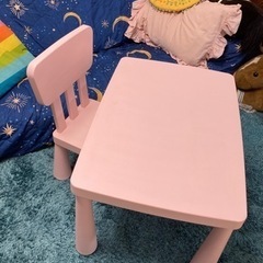 (受け渡し先決定)IKEA・マンムット・テーブル&イス