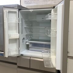 Panasonic/パナソニック 6ドア冷蔵庫 470L 自動製氷機能付き NR-F471PV-N 2016年製【ユーズドユーズ名古屋天白店】 J1976