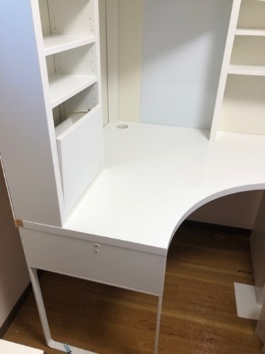 IKEA micke ミッケ　コーナーデスク　白
