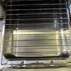 ガステーブルコンロ 水なし片面焼きグリル　パステルピンクの画像