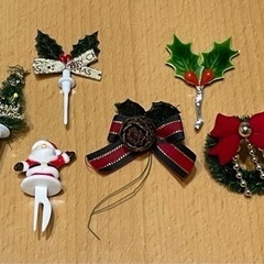 クリスマス 箱やロウソクセットの画像