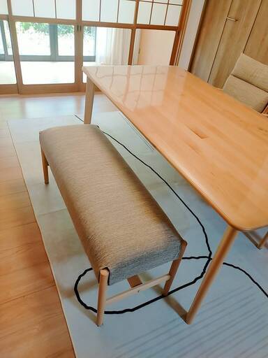 【超美品】ダイニングセット　ニトリ　Nコレクション　椅子　ベンチ　※8/11（祝日）お受け渡し