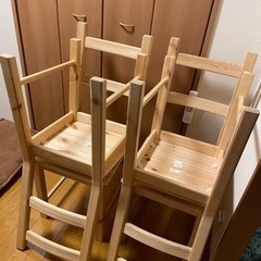 【美品】ダイニングチェア4個セット