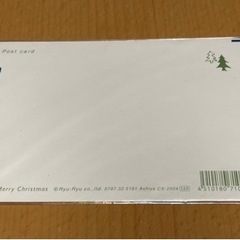 新品未使用 クリスマスポストカードの画像