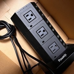 Powerjc タワー式電源タップ