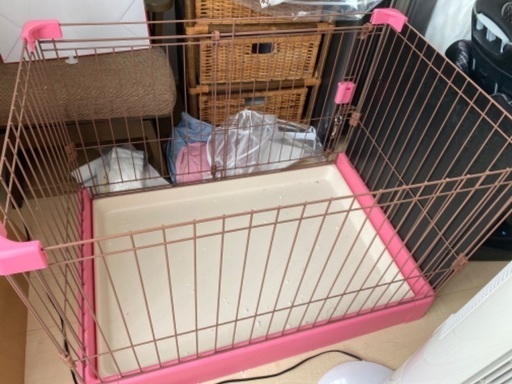 小型犬〜子犬用ケージ　ペットシートおまけつき！！
