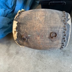 古い太鼓の画像