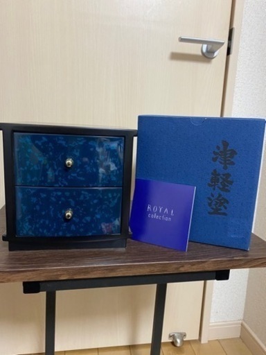 津軽塗　小物入れ