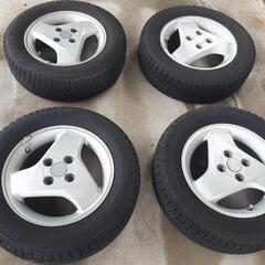 14インチアルミホイール付きスタッドレス4本セット