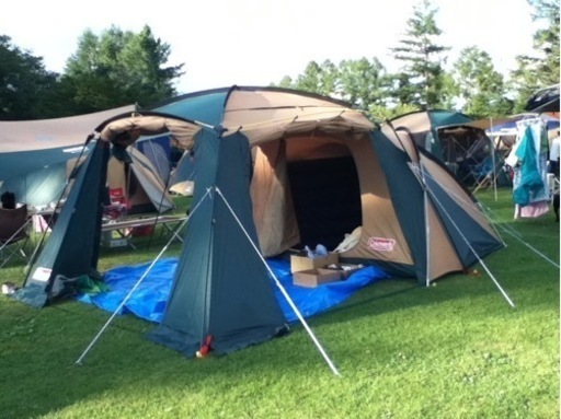 Coleman キャンプテント セット　ラウンドスクリーン2ルームハウス