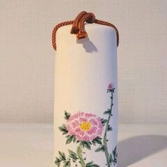 【極美品】長谷寺 土鈴 牡丹 ピンク 桃色