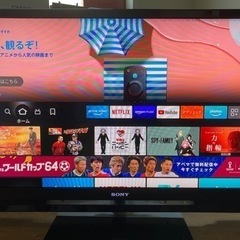 SONY BRAVIA 40インチテレビ&リモコン(説明書付き)